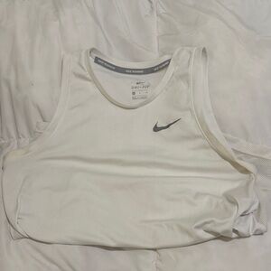 Nike Women's Cream Dri-FIT Tank Top